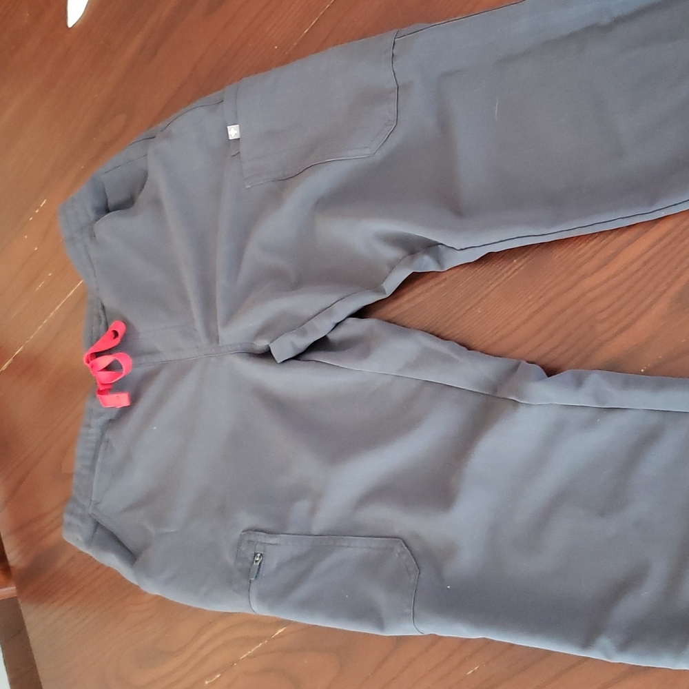 Figs Yola Skinny Scrub Pants Dark grey